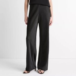 Vince Colette High-Rise Fluid Satin Bias Pant